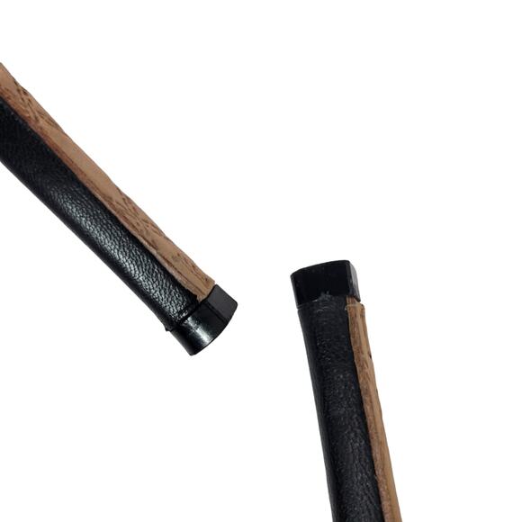 LAMB Peep Toe Stiletto Heel Black Leather Corset Platform Patent Dressy Size 8.5 - Picture 9 of 15